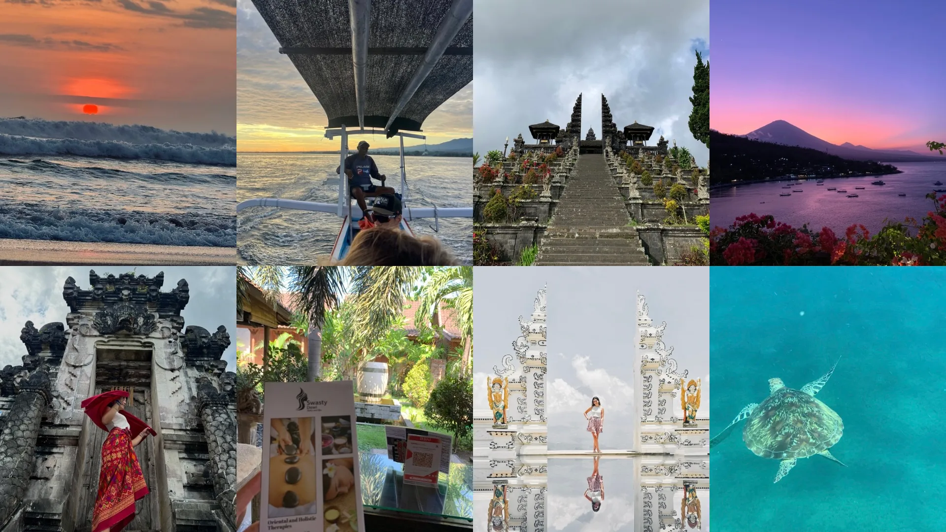 Amed, Bali - village de pêcheurs et plages de sable noir