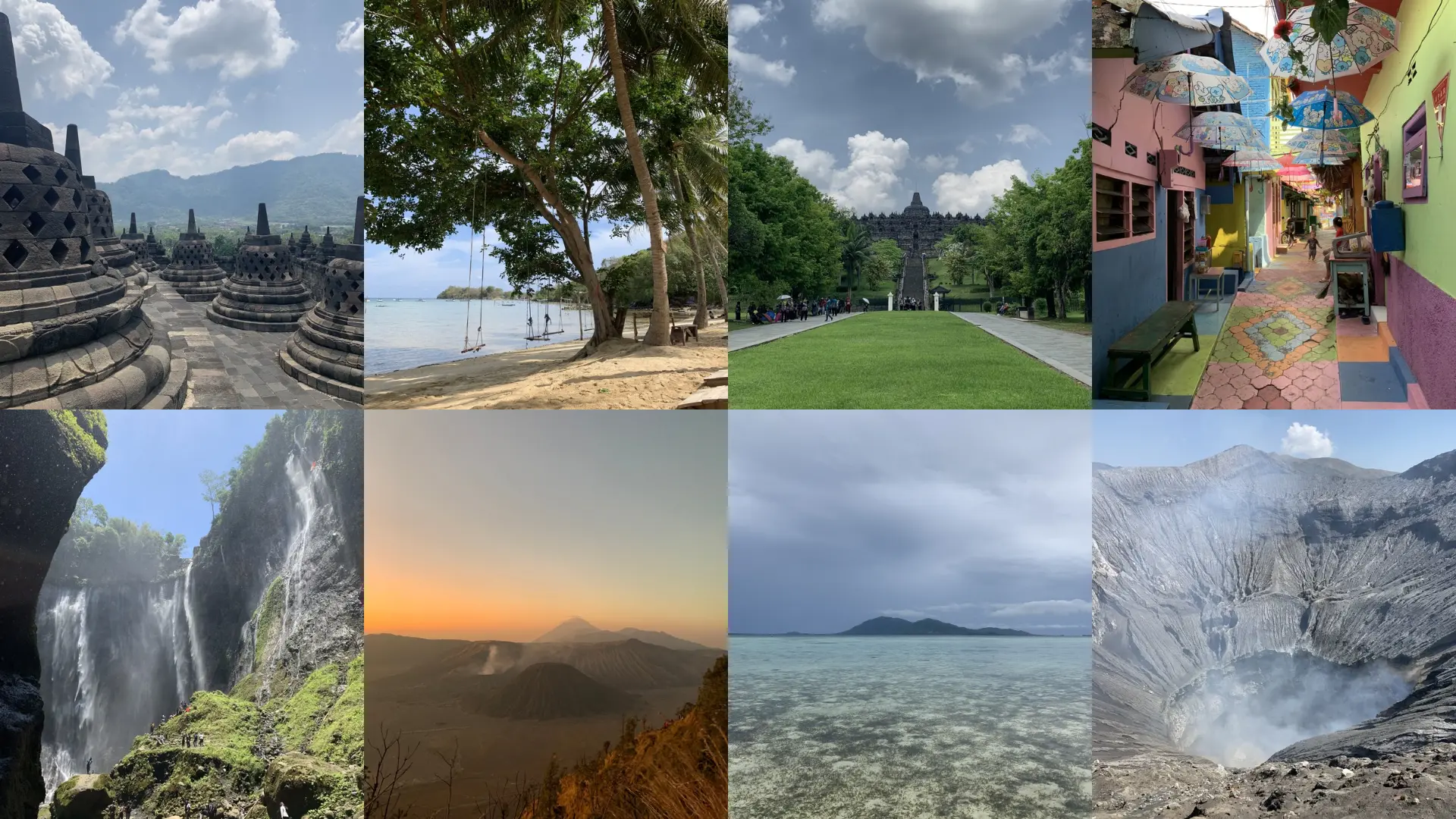 Java Est, mont Bromo et temples de Borobudur