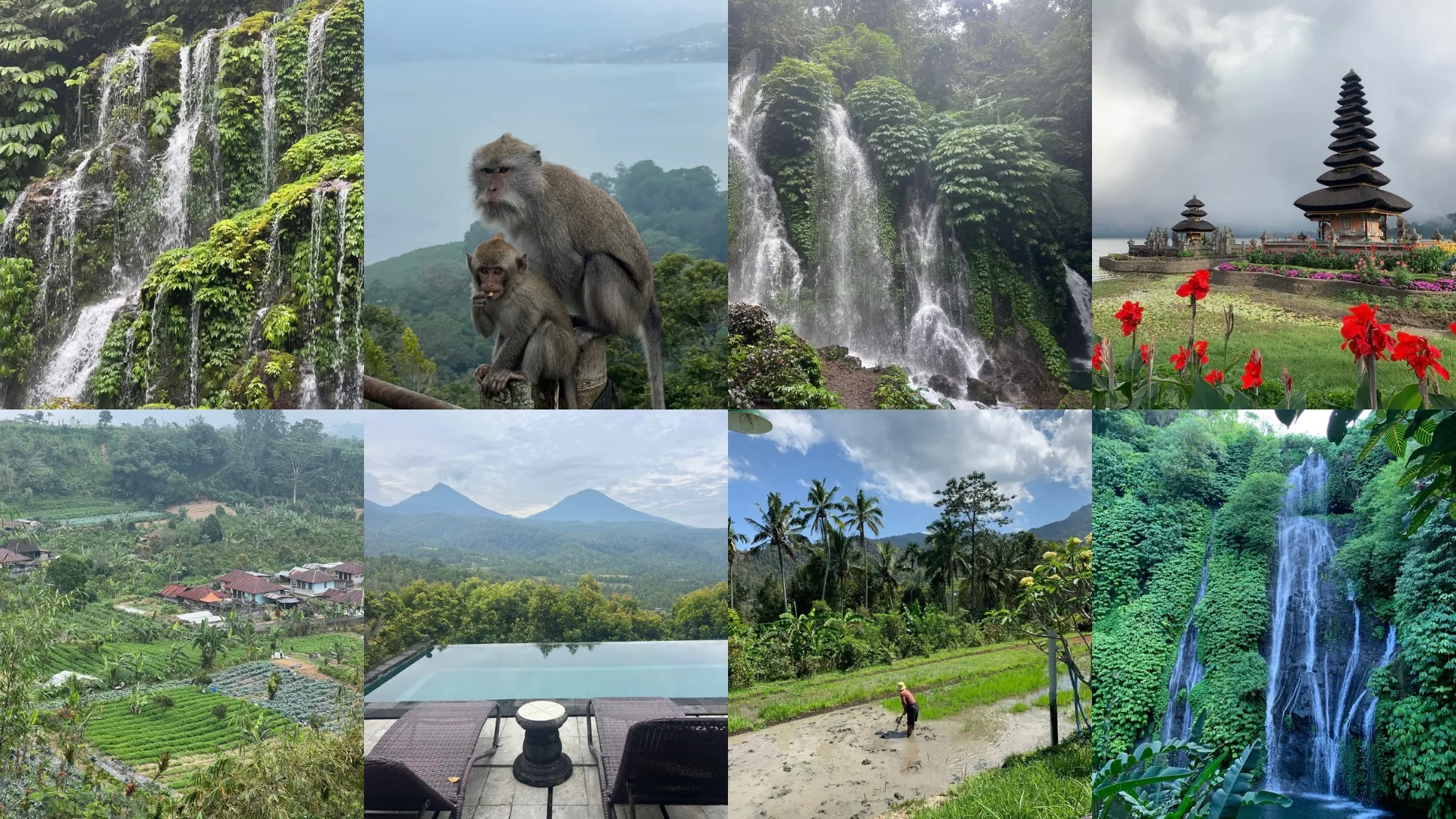 Munduk, village dans les montagnes de Bali