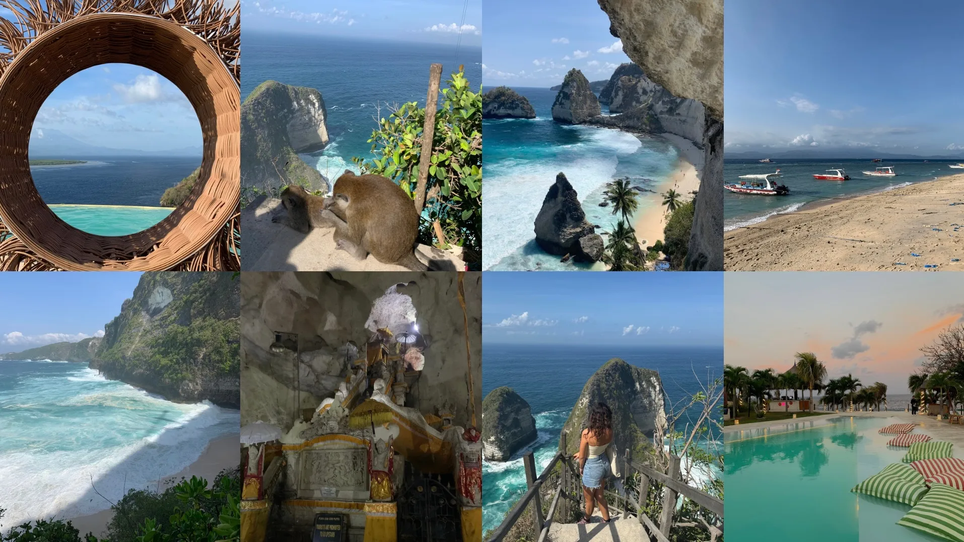 Nusa Penida, falaises et plages paradisiaques